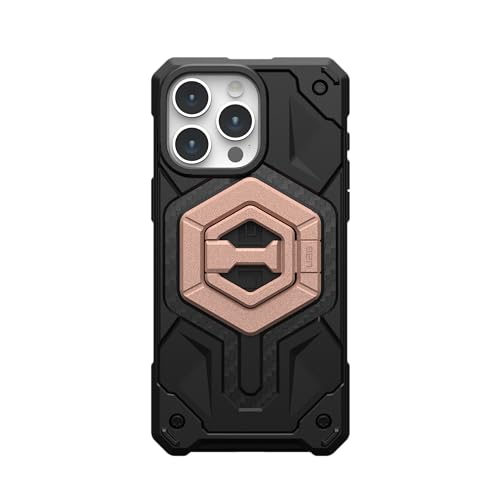 Image of URBAN ARMOR GEAR UAG Magnetic Phone Ring Stand Compatible with MagSafe Magnet, Removable Metal Finger Ring Grip & 360 Rotation Adjustable Kickstand for iPhone 17, Galaxy S26, Nude