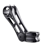 Azarxis Bike Stem Adjustable 25.4 31.8mm Bicycle Stem MTB 85 Degree - 90 110 145mm Aluminum Alloy Mountain Bike Handlebar Riser Extender Universal for MTB Road City Cycling BMX (Black - 31.8 x 145)