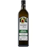 Massimo Gusto - Avocado Oil - 1 Liter Glass Bottle (33.8 FL OZ)