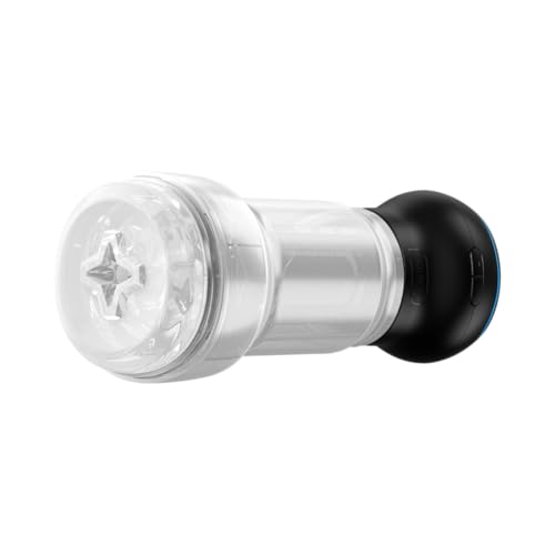 Kiiroo Feel Pocket Stroker Crystal + Powerblow Combo Transparent 16,4 cm