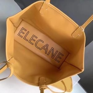 ELECANE Women's Tote Bag Large Tote Bag Carry All Bag Top Handle Hobo Handbag - Image 4