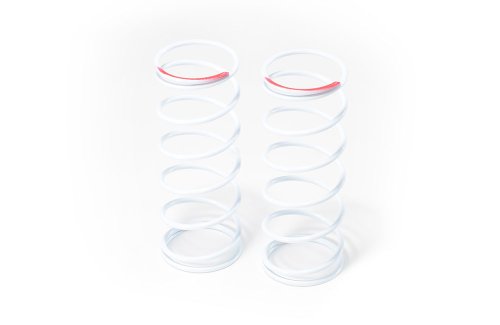 Team Durango Shock Spring Front White 103GF/MM (Red/2pcs) - TD330418