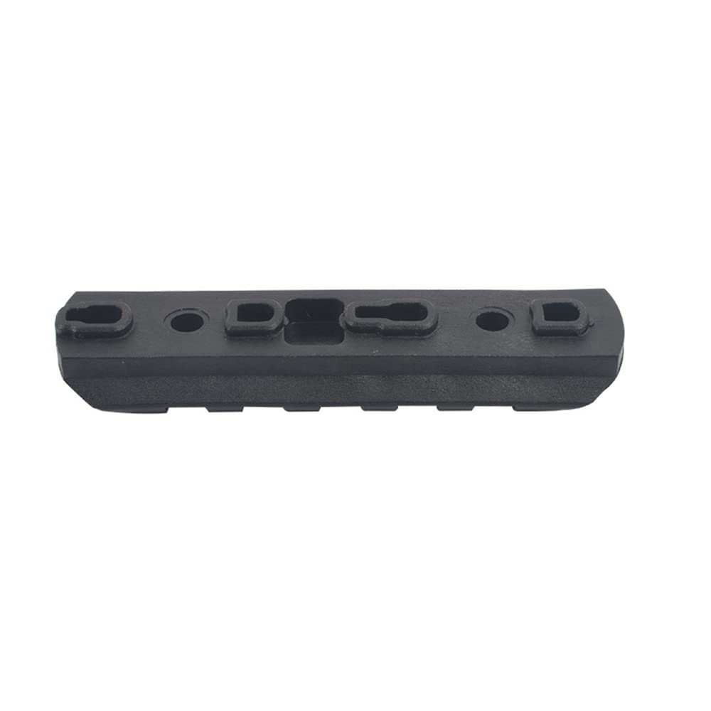 6 Pezzi Mlok Keymod Set di Guide polimeriche per paramani, Guida Picatinny Leggera 3-Slot 5-Slot 7-Slot 9-Slot 11-Slot 13-Slot Accessori Tattici