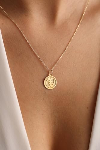 Collier Adinkra argent 925 idée cadeau anniversaire du Ghana pendentif 24mm