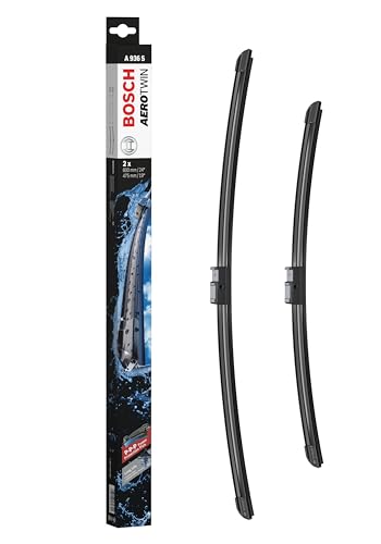 Escobilla limpiaparabrisas Bosch Aerotwin A936S, Longitud: 600mm/475mm – 1 juego para el parabrisas (frontal)