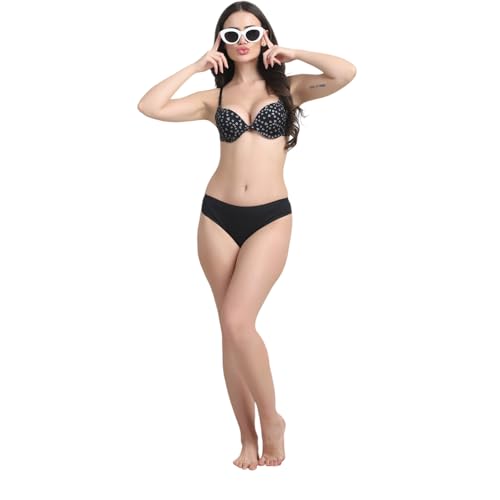 Image of Quttos PrettyCat Printed Front Open Underwire Sexy Pushup Bra