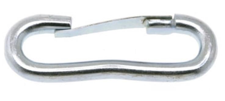 2-1/2" Zinc Plated Breech/Breeching Quick Connect Snap Link Clip - Pack of (100)