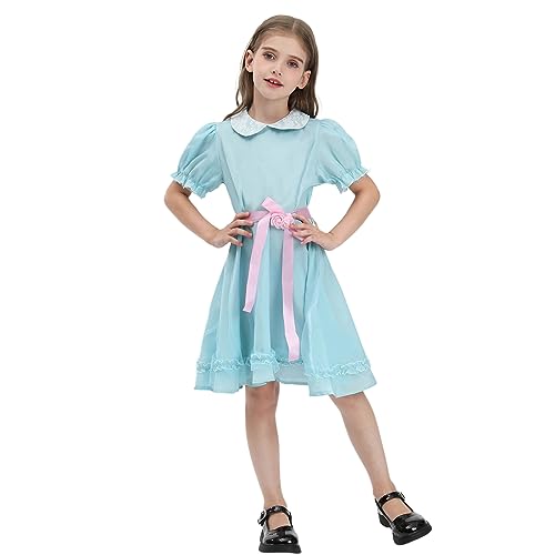Disfraz The Grady Twins azul para niñas talla media miniatura 3