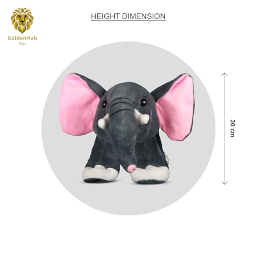Image of Teddy Elephant Standing Soft Plush Toy