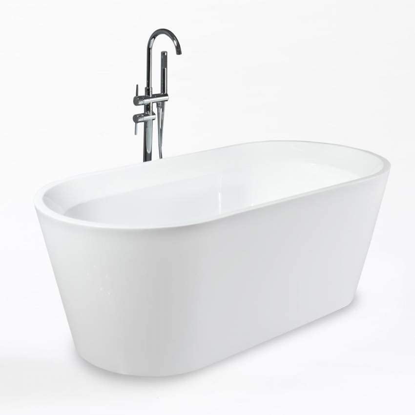 Produce Shop Vasca da Bagno Freestanding dal Design Ovale in Resina Arbe