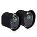 kwmobile 2X Skin Compatible with Arlo Ultra/Arlo Pro 3 / Pro 4 - Silicone Security Camera Case Outdoor CCTV Cover - Black