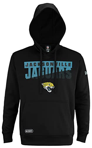 New-Era-NFL-Mens-Scoreboard-Pullover-Performance-Hoodie-Pro-Football-Fleece-Hoodie-Jacksonville-Jaguars-XX-Large