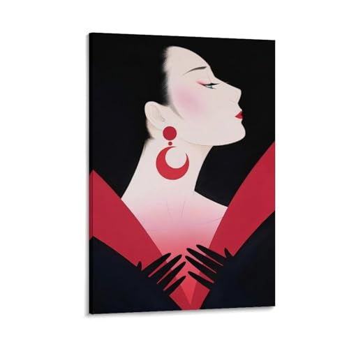  ߓcY̔l m  w |X^[ (189) EH[A[g  G xbh[ rO ǂ̊G24x36inch(60x90cm)