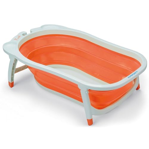 Foppapedretti Vaschetta da bagno Pieghevole Soffietto, Morbida, Comoda e Pratica, per bambini dalla nascita fino a 15...