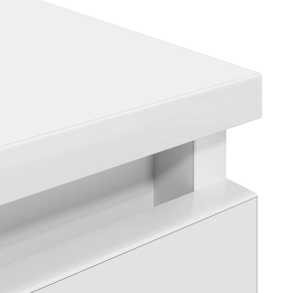 vidaXL Mobile Porta TV Bianco 80x35x54 cm in Legno Multistrato