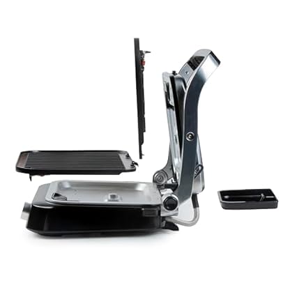 DOMO DO9249G Kontaktgrill - Grill Genius - Cool Touch Funktion - Ideal zum Grillen von Paninis, Toasts, Fleisch, Fisch, Gemüse und mehr - Edelstahl – Bild 4