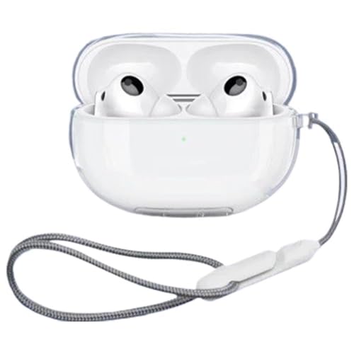 for huawei FreeBuds Pro 5 �p �P�[�X �ی�J�o�[ ���� �\�t�gTPU�f�� �S�ʕی�J�o�[ �V���v���X���� �ϏՌ� LED�� �����[�d�\ ���s�p �h�o �h�� ?