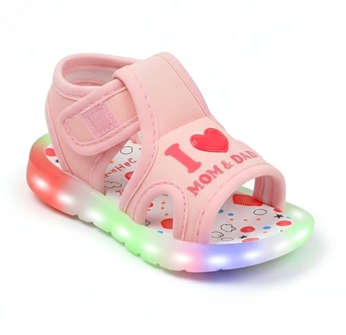 Image of HOOH Kids Chu-Chu Sound Musical First Walking Sandals and shoes for Baby Boys and Baby Girls Of Age 0 Months to 3 Years