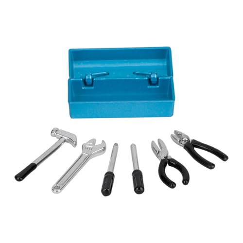 Outils RC Crawler 1/10 et boîte bleue pour SCX10 TRX4