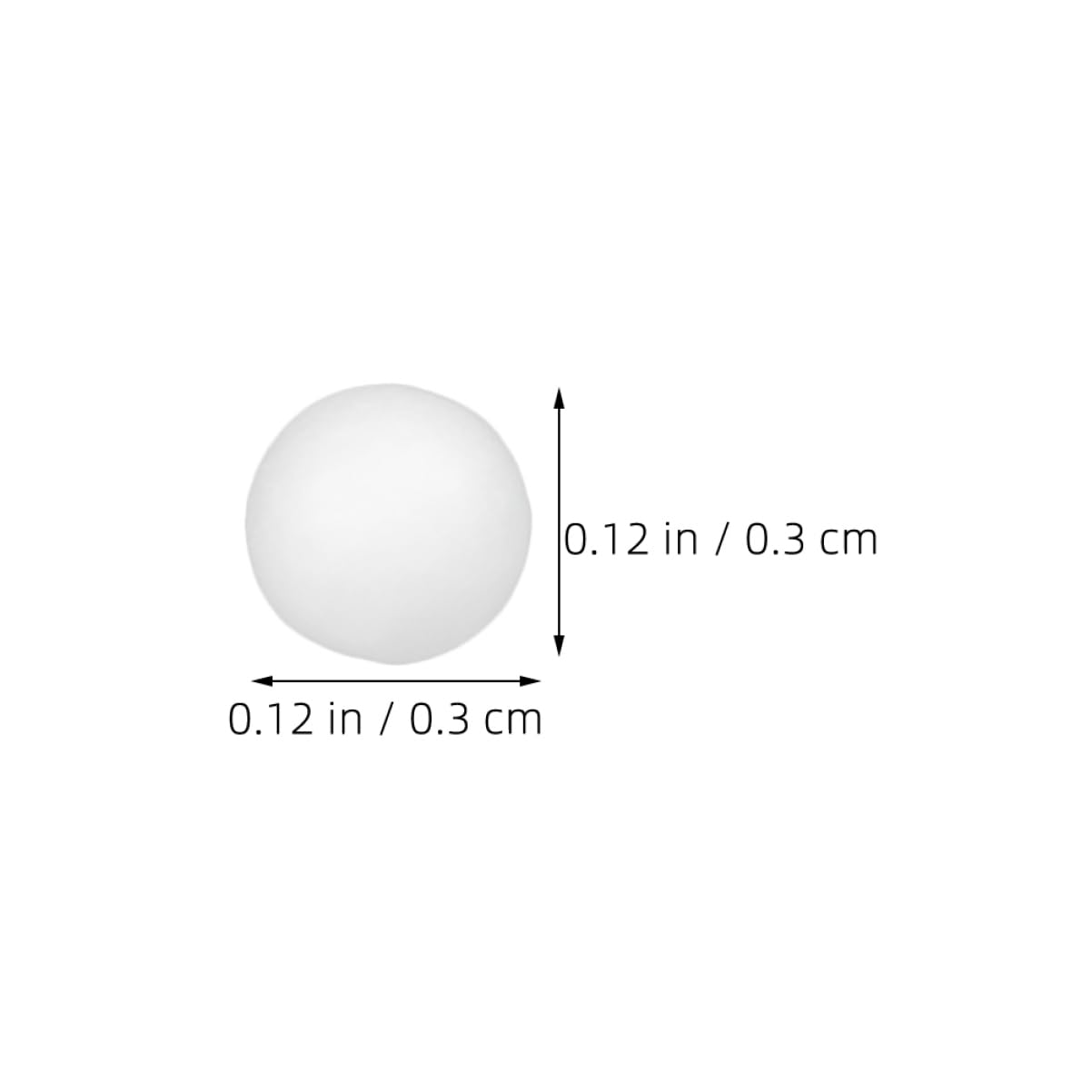 LALADEFIEE Bean Bag Chair Filler Beans 200g Large Size Foam Beads Odorless Comfortable Versatile