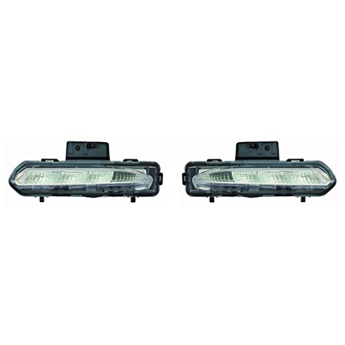 For Buick Enclave Parking Light Assembly 2013 14 15 16 2017 Pair Driver and Passenger Side LED For GM2520195 | 20956919