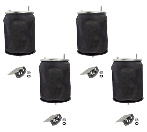 Mytee Products 4 Pk Heavy Duty Air Spring Bag - Rolling Lobe Air Suspension Spring Replaces 1R12-432, Goodyear 2514460C1, 452-1191, FLT1R12432, GY1R12432, Navistar 3541-731-C, 350-243-C, 3541731C