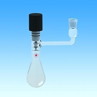 ACE Glass 7412-07 Sample Storage Specialty Flask, Bulb Style, 25 mL Capacity, 14/20 Side Joint, 1 mL
