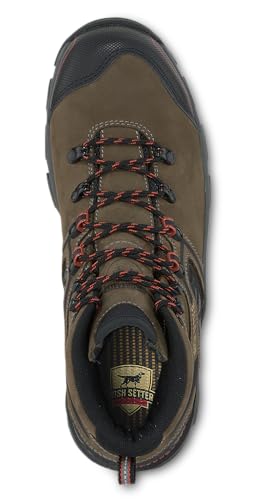 Irish Setter, Crosby, Men’s, 6", Waterproof, Non-Metallic Safety Toe, Work Boot, Gray4