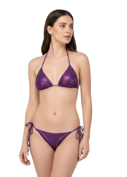 Lingerie Set Luxurious Purple Satin Bra Panty Set Sensual Comfort Alluring Style-image-33