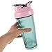 Gogogmee Coctelera de Proteínas Verde de Plástico Vaso Mezclador para Batidos de Bebidas y Smoothies Botella Mezcladora Portátil para Gimnasio y Entrenamiento Imagen de Gogogmee Coctelera de Proteínas Verde de Plástico Vaso Mezclador para Batidos de Bebidas y Smoothies Botella Mezcladora Portátil para Gimnasio y Entrenamiento