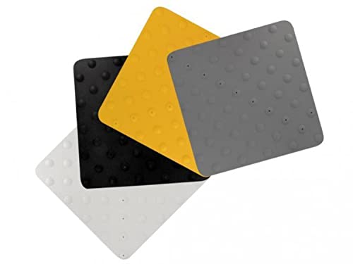 DINAC GAU05927 Dalles podotactiles Dinalert-Gris DV10 TPU-975 x 412 mm-102225D