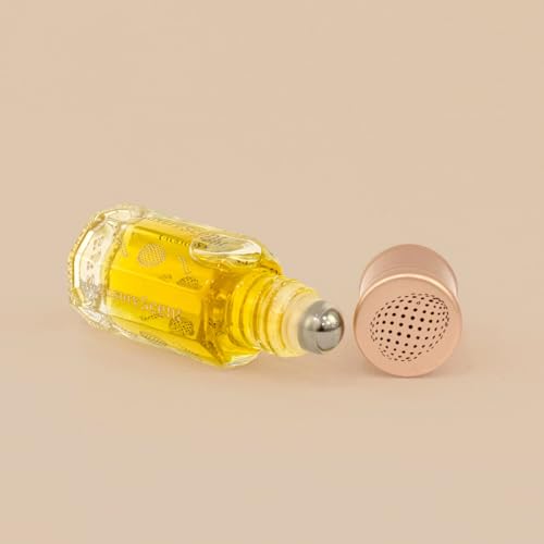 Perfume Oil Rose Oud 6ml Roll-On Attar – Long Lasting Alcohol-Free Arabian Fragrance with Woody, Rosy & Leathery Notes, Unisex Travel Size Essential Oil for Men & Women - Image 4
