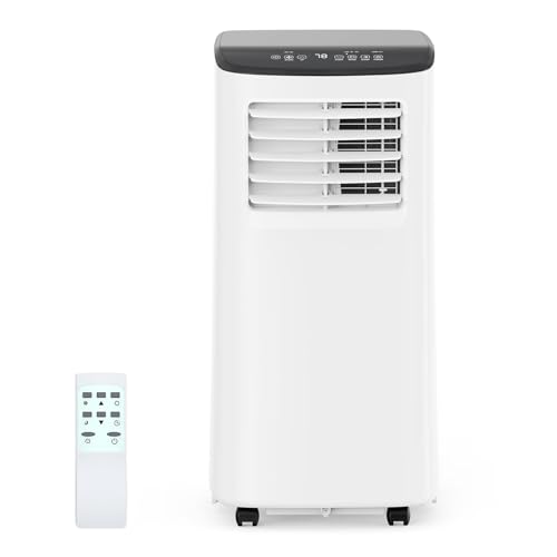 Portable Air Conditioners 14000 BTU, Room AC Unit for Large Rooms Up to 700 Sq Ft with Cool Dry Fan Modes, Remote Control, 24H Timer, LED Display, Window Installation Kit