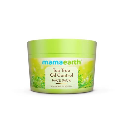 Mamaearth Tea Tree Oil Control Face Pack With Tea Tree & Salicyli...