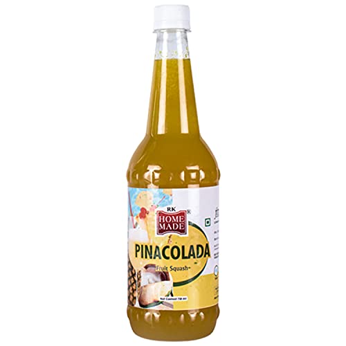 Image of RK HOME MADE NATURAL SYRUP | Pinacolada Syrup Concentrated Syrups & Squash | Gluten Free | 100 % Vegan & Low Fat | A Perfect Drink For House Parties, Picnics, And Road Trips To Everyone's Delight 750 - Ml