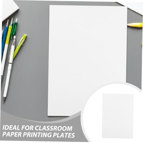 Matériau en mousse A4 blanche Lurrose pour scrapbooking et tampons diy - 3