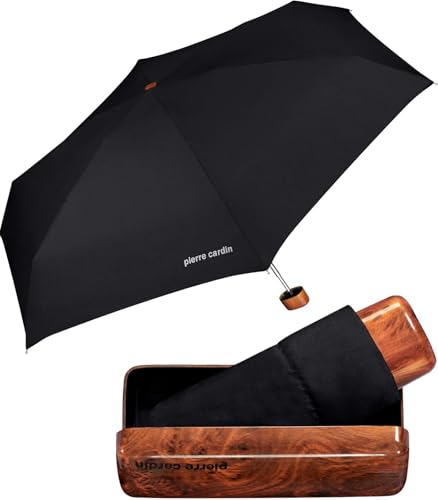 Pierre Cardin Parapluie noir vendu dans une boite à lunette 16 cm