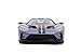 Pink Slips 1:24 W7 2017 Ford GT Die-Cast Car, Toys for Kids and Adults (Metallic Purple/Blue)