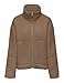 ONLY Damen Onlaspen Life Teddy Jacket OTW, Cocoa Créme, s