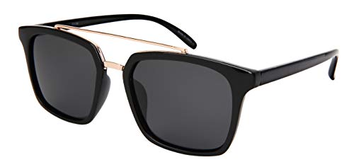 Edge I-Wear Women Square Polarized Sunglasses for Men Driving Sunglass Fishing 53108TT-P