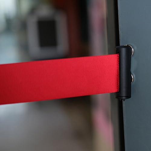 Cloison de sécurité magnétique murale avec sangle rétractable en acier