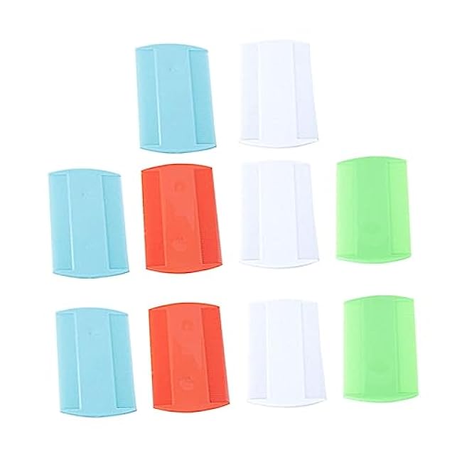 BESPORTBLE 10pcs Cat Grooming Fine-tooth Double Sided Comb for Sheding Pet Supplies Dog Brush for Cat-piPHBcKB