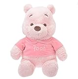 My Super Star Pink Plush Bear Pillow Stuffed Toy Christmas Girls Boys Gift, Soft Cotton, Pink Girl, 8 Inch