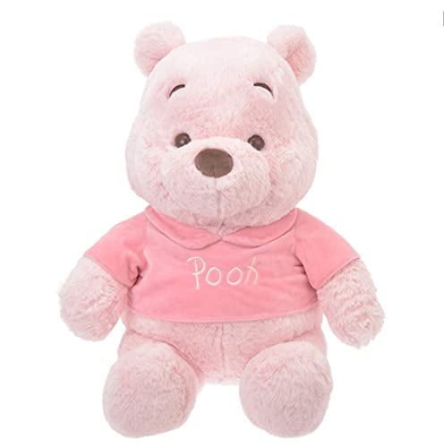 Image of My Super Star Pink Plush Bear Pillow Stuffed Toy Christmas Girls Boys Gift, Soft Cotton, Pink Girl, 11 Inch