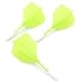 CUESOUL ROST T19 Integrated Dart Shaft and Flights 28mm Green Big Wing Shape-Say Goodbye to Falling Dart Flight