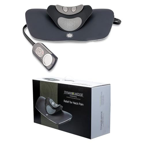 Image of Neck Traction with Heat Therapy by Dynamic Wedge Cervical - Automatic Device, Multi-Function Programs, Adjustable Temperature - Neck Pain Relief, Stretcher