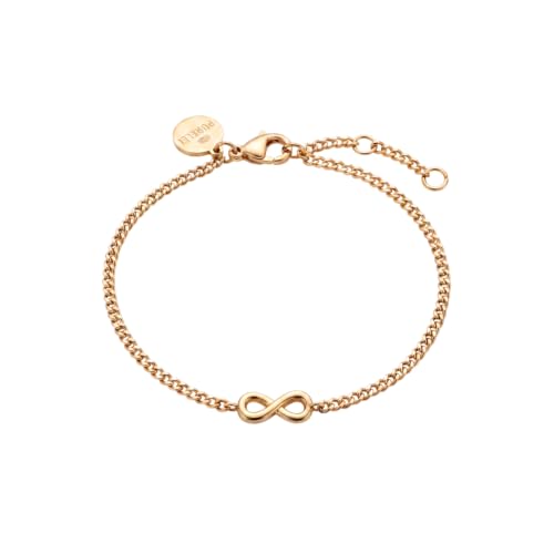 Purelei Tiny Infinity Armband (Gold) – Filigranes Damen Armband – Ansicht 1