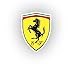 France Blasons Ferrari Voiture Sticker, Autocollant, Plusieurs Tailles (5)