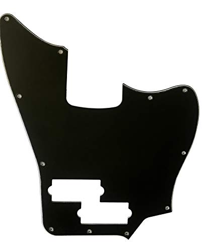 �J�X�^���M�^�[�s�b�N�K�[�h Fits Squier Jaguar VM Bass Style Guitar Pickguard (3�v���C�u���b�N)
