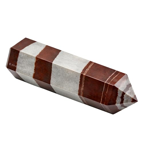 Image of Amazing Gemstone Large Narmada Shiva Lingam Crystal Towers ~ Natural Healing Crystal Point Obelisk for Reiki Healing and Crystal Grid (5.5 to 6 INCH)